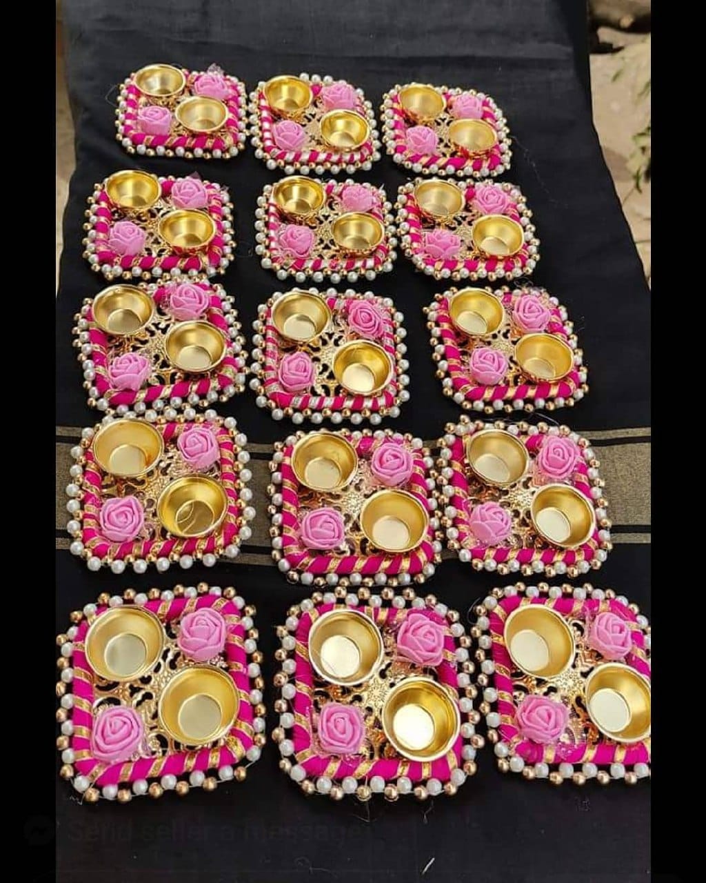 Festive Diya Platters - Return gifts