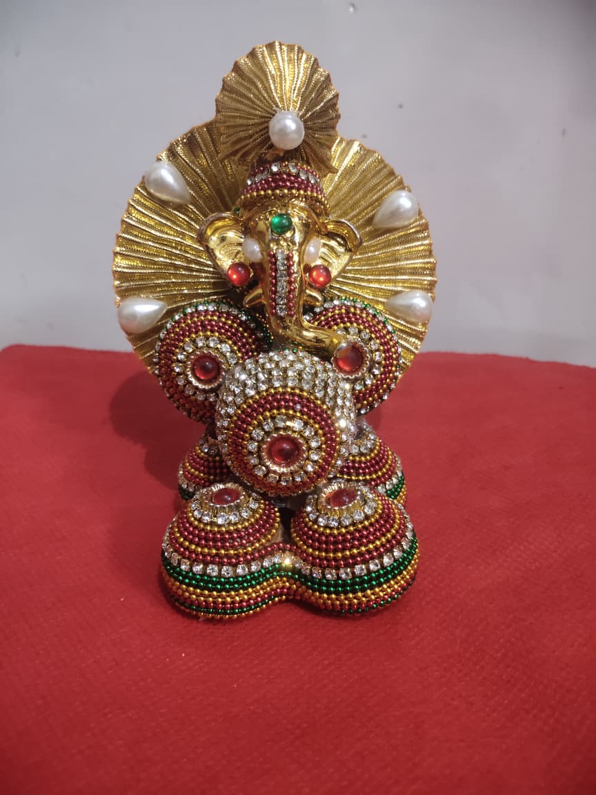 Decorated Ganesha Idol