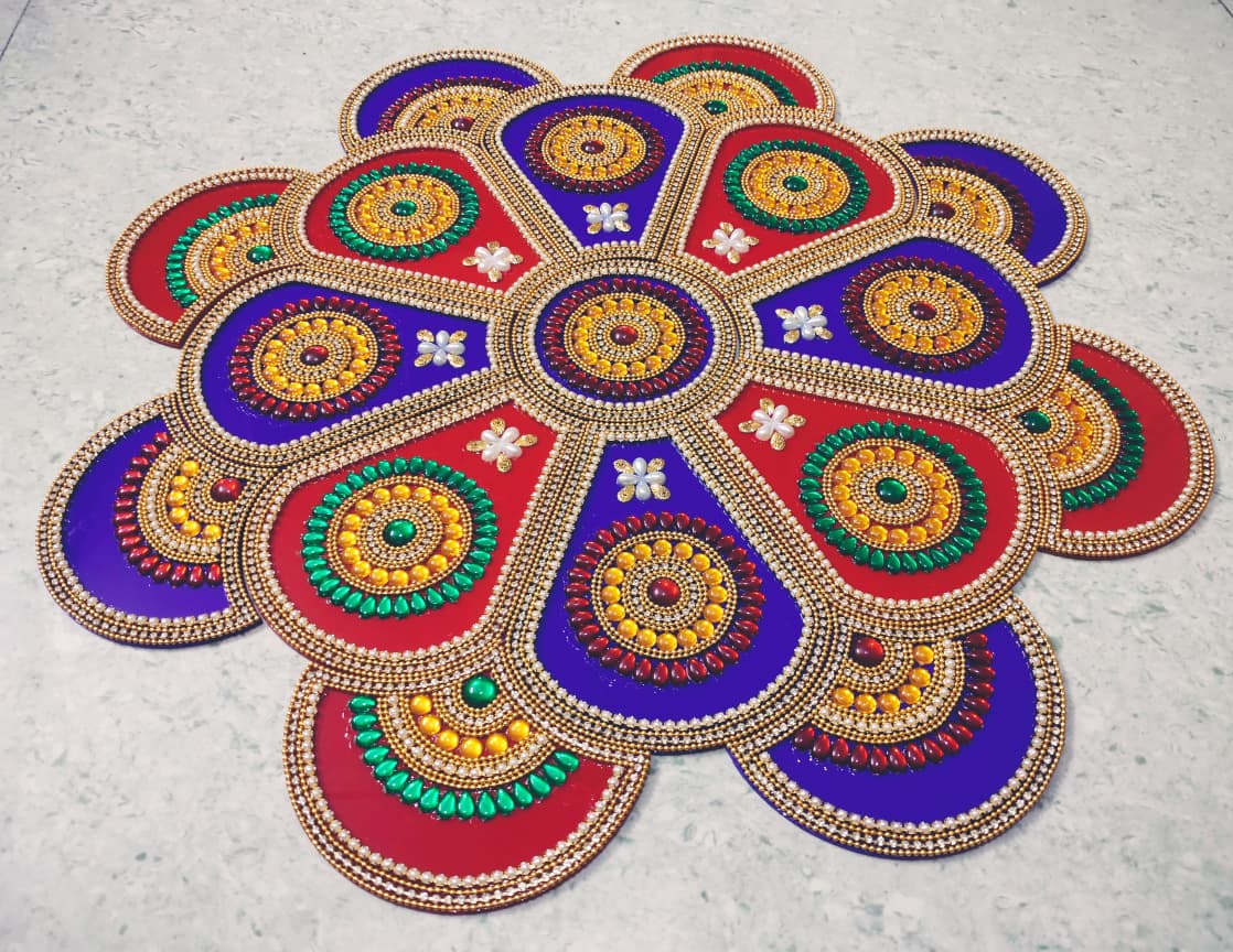 Rangoli Floor Decoration